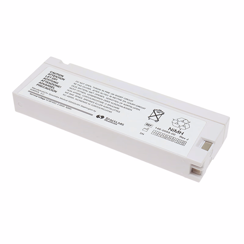 Compatible Ni-MH Battery, 12V, 2450mAh (comparable to Spacelabs 146-0055-00) for Spacelabs 90203 Monitor, 90367, 91369, 91370, Mindray Passport, Passport EL, Passport XG SKU: TNC-BA058