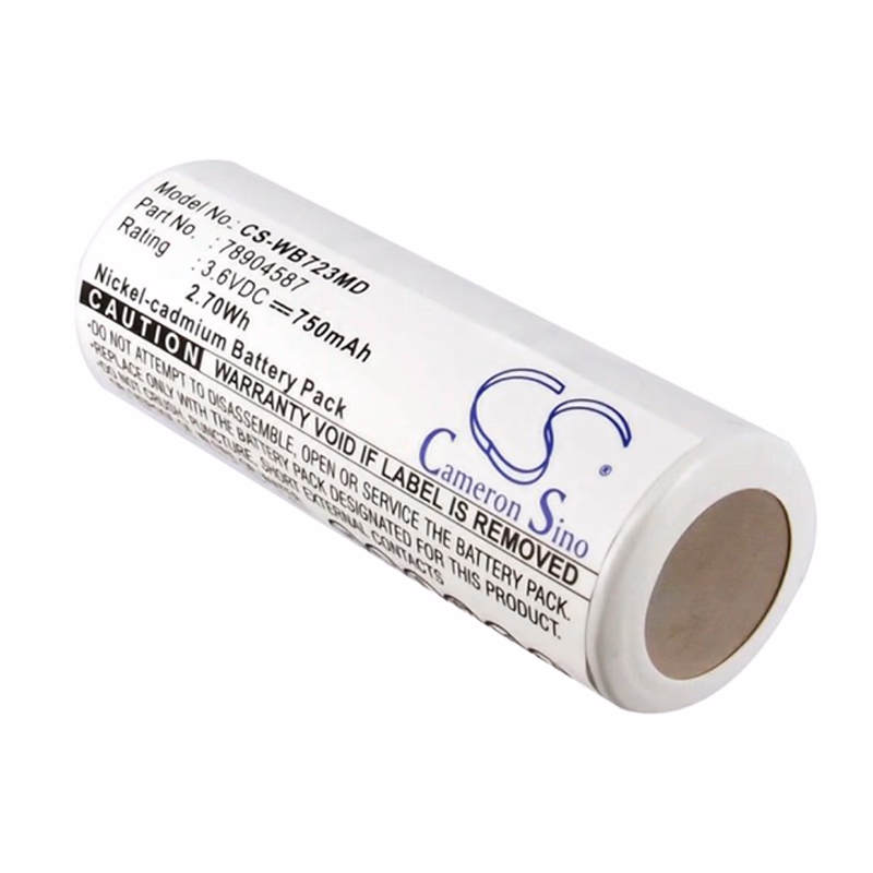 Compatible Ni-CD Battery, 3.6V, 750mAh (comparable to Welch Allyn 72300) for Welch Allyn 71000-A, 71000-C, 71000A, 71000C, 71020-A 71020A, 71020-C 71020C, 71055-C, 71055C SKU: TNC-BA063