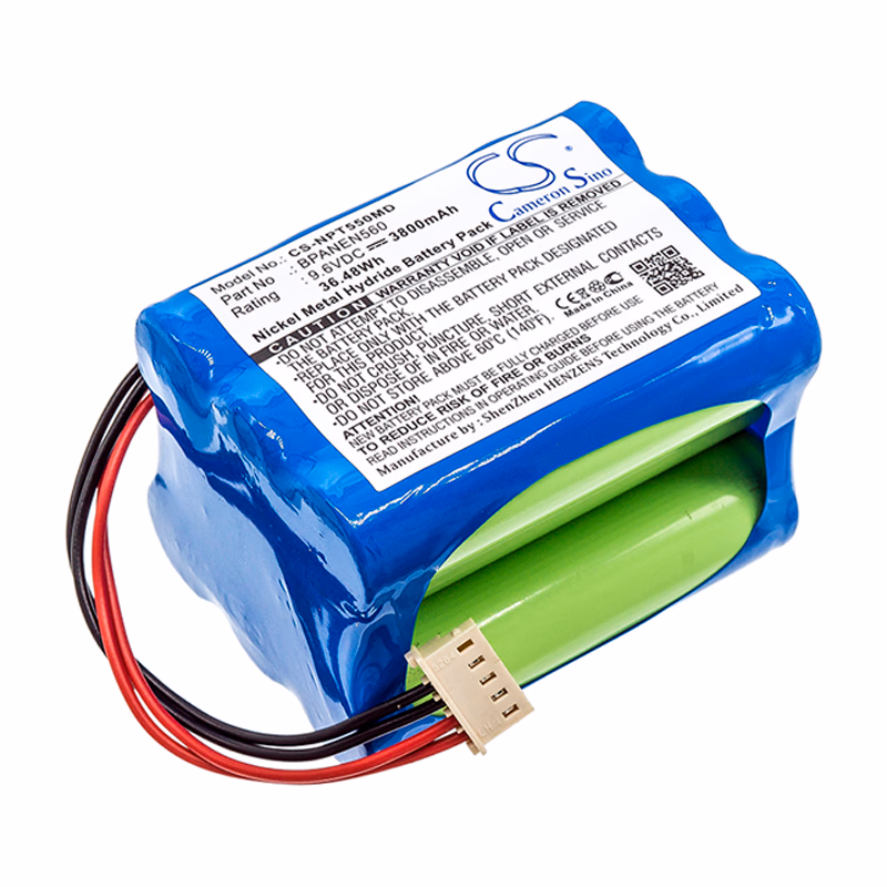 Compatible Ni-MH Battery, 9.6V, 3800mAh (comparable to Covidien 69308) for Covidien N550, N560 SKU: TNC-BA071