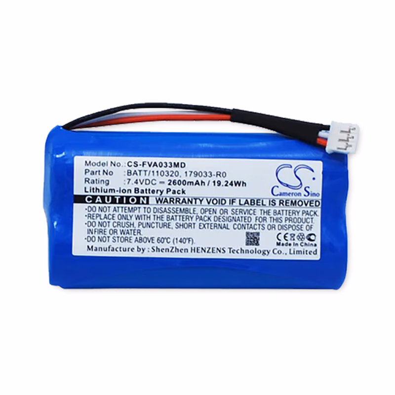 Compatible Li-ion Battery, 7.4V, 3400mAh (comparable to Fresenius 110320-O) for Fresenius Infusionspump Volumat Agilia SKU: TNC-BA078