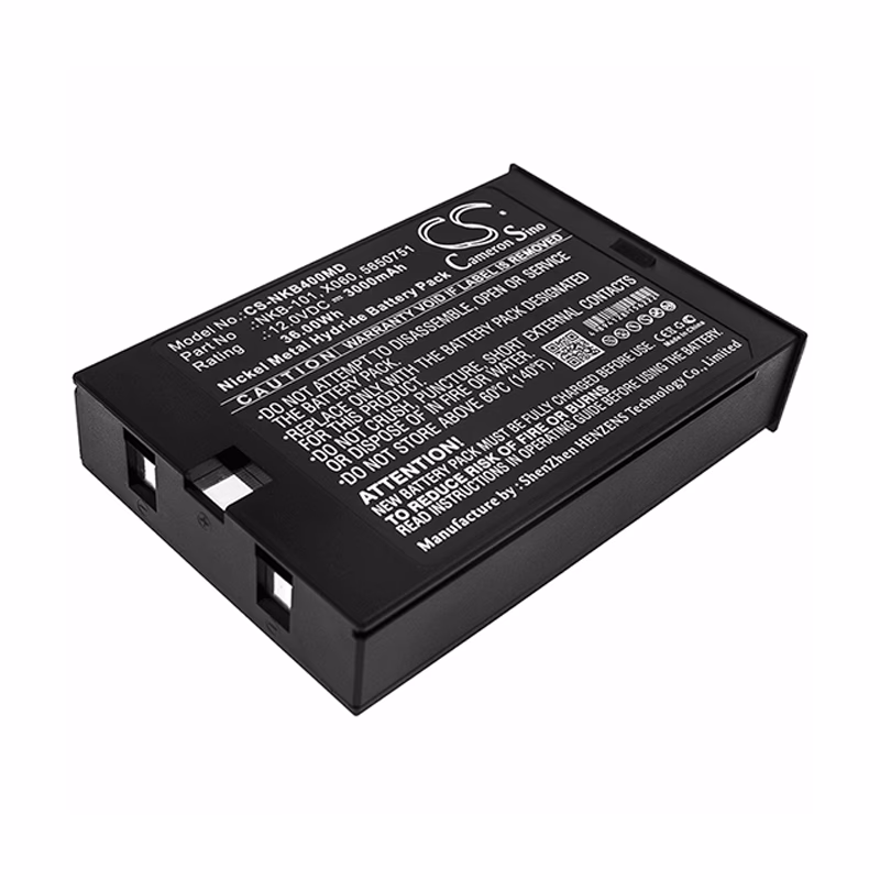 Compatible Ni-MH Battery, 12V, 3000mAh (comparable to Nihon Kohden 5650751) for Nihon Kohden Lifescope L, Defibrillator TEC-8250 TEC-8251 BSM-1102 BSM-2101A BSM-4100 BSM-4102 BSM-4114A BSM-5105 SKU: TNC-BA110