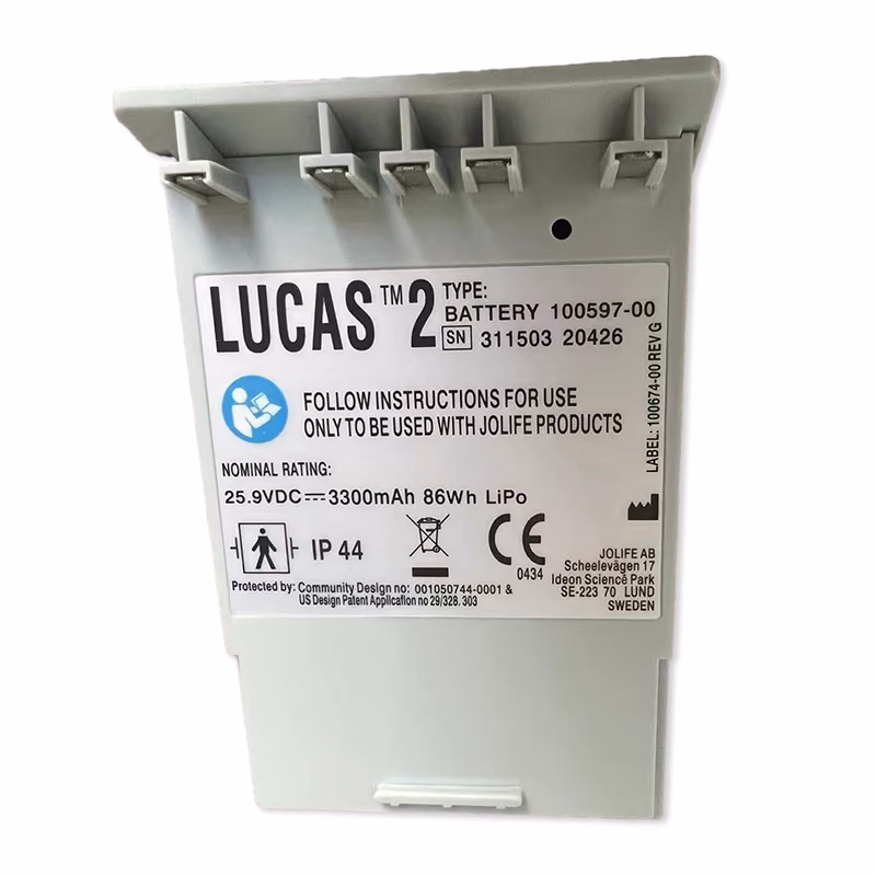 Compatible Li-Polymer Battery, 25.9V, 3300mAh (comparable to Physio-Control 100947-00) for Medtronic Physio-Control Lucas 2, Lucas 3 SKU: TNC-BA130