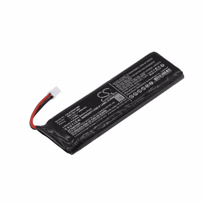 Compatible Li-Polymer Battery, 3.7V, 450mAh (comparable to Eppendorf 4861 601.000) for Eppendorf Xplorer, Xplorer Plus SKU: TNC-BA143