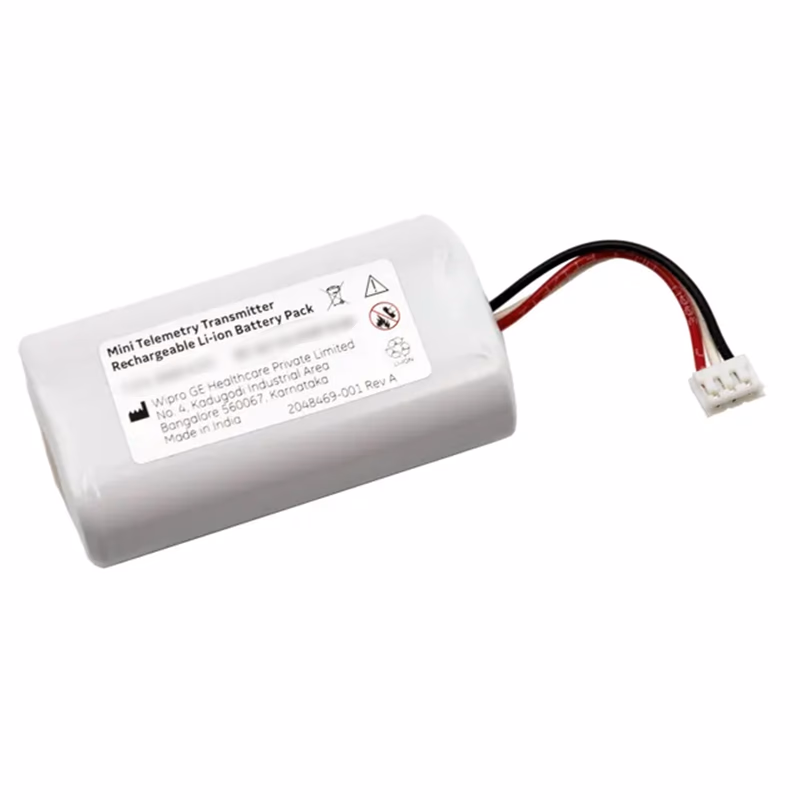 Compatible Li-ion Battery, 7.4V, 2500mAh (comparable to GE Healthcare 2041703-001) for GE Mini Telemetry Transmitter SKU: TNC-BA145
