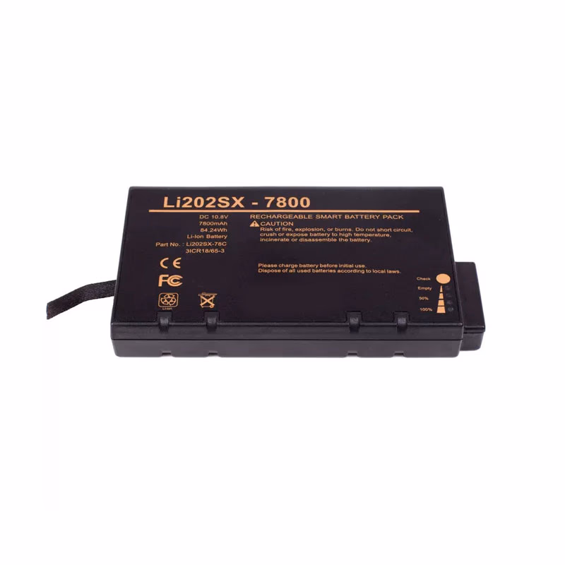Compatible Li-ion Battery, 10.8V, 7800mAh (comparable to Welch Allyn 4800-017) for Welch Allyn ELI 380 ECG SKU: TNC-BA175