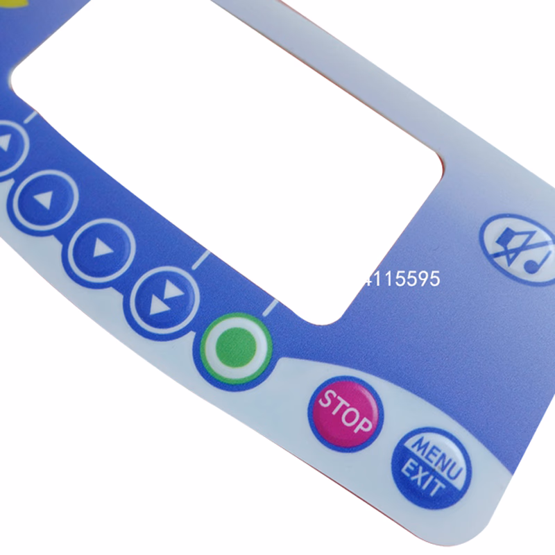 Compatible Panel Membrane Switch Keypad (comparable to Fresenius Kabi, used for INJECTOMAT AGILIA RC) for Syringe Pump Fresenius Kabi INJECTOMAT AGILIA RC SKU: TNC-FSN-MS018
