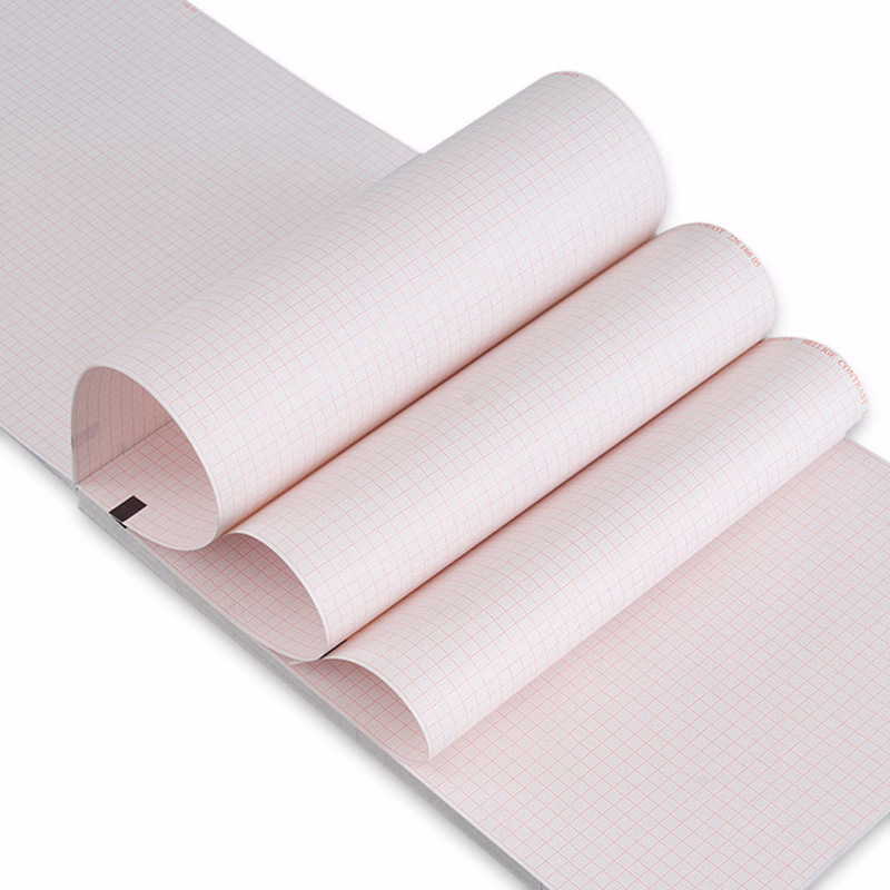 Replacement-Recording Paper 210mm*295mm-150 sheet used for ECG Machines GE MAC-1200, 1600, 2000, Edan SE-12 / SE-1200, Mindray R12A SKU: TNC-GE-PA009