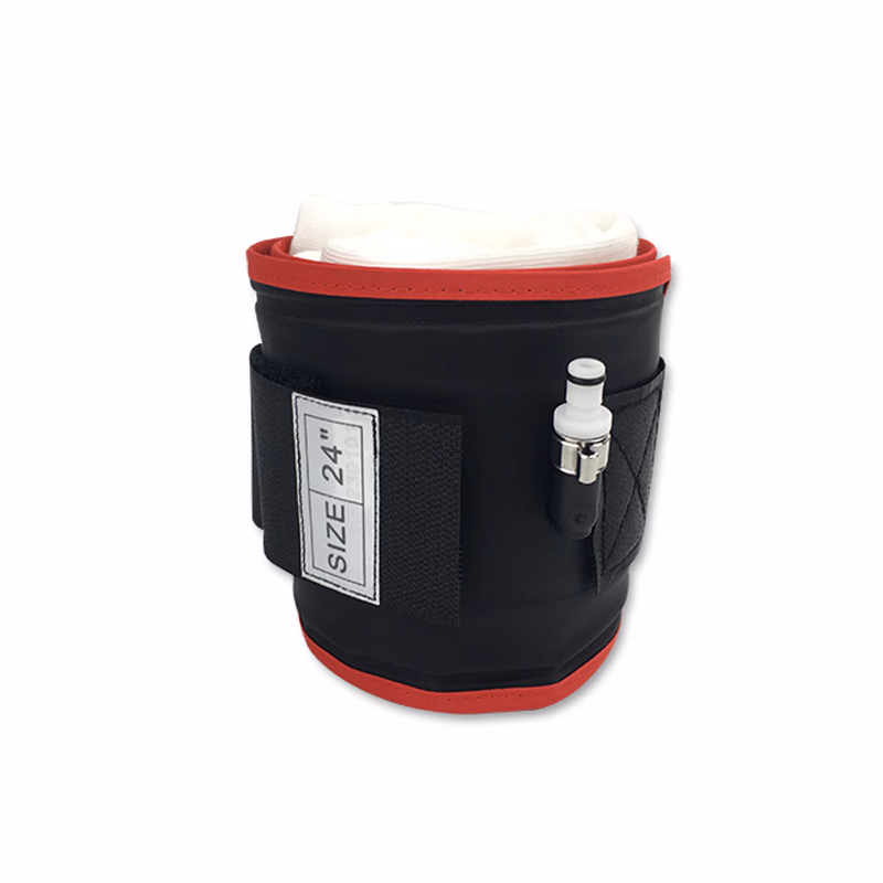 Contour Tourniquet Cuff Single Port/Single Bladder 24" x 4" Red Reusable, TPU, with Quick Connector, with Limb Protection Sleeve, Non-Sterile, 1 Pc / Bag SKU: 500-6110