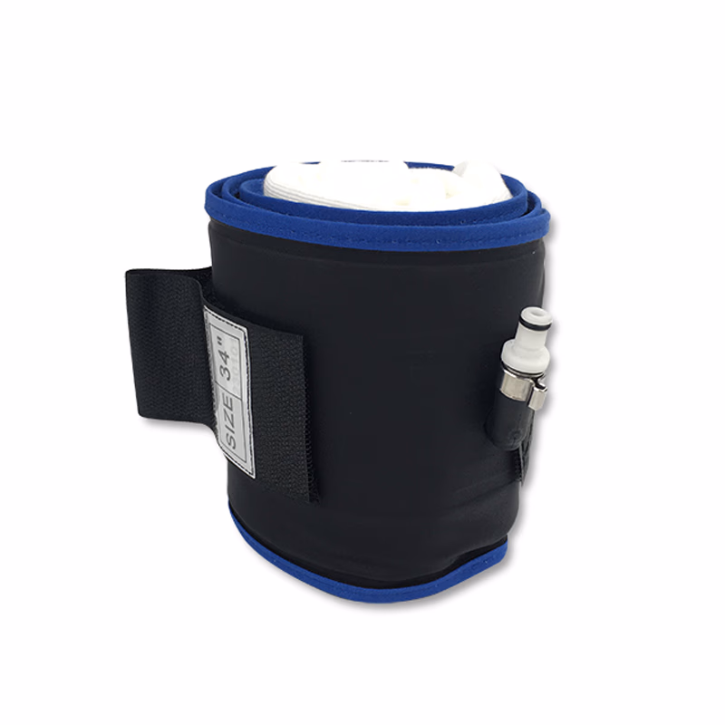 Contour Tourniquet Cuff Single Port/Single Bladder 34"X4.3", Thigh Cuff, Limb Size 30-76cm (12-30") Blue Reusable, TPU, with Quick Connector, with Limb Protection Sleeve, Non-Sterile, 1 Pc / Bag SKU: TNC-GPS-CTC-026