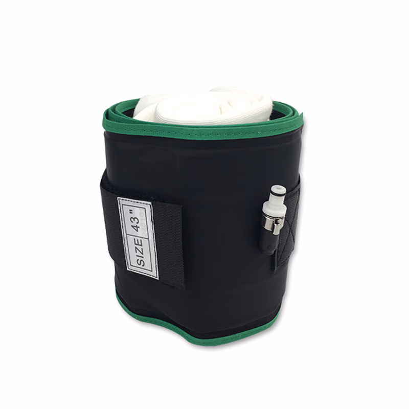 Contour Tourniquet Cuff Single Port/Single Bladder 43"X5", Large Cuff, Limb Size 76-99cm (30-39") Green Reusable, TPU, with Quick Connector, with Limb Protection Sleeve, Non-Sterile, 1 Pc / Bag SKU: TNC-GPS-CTC-027
