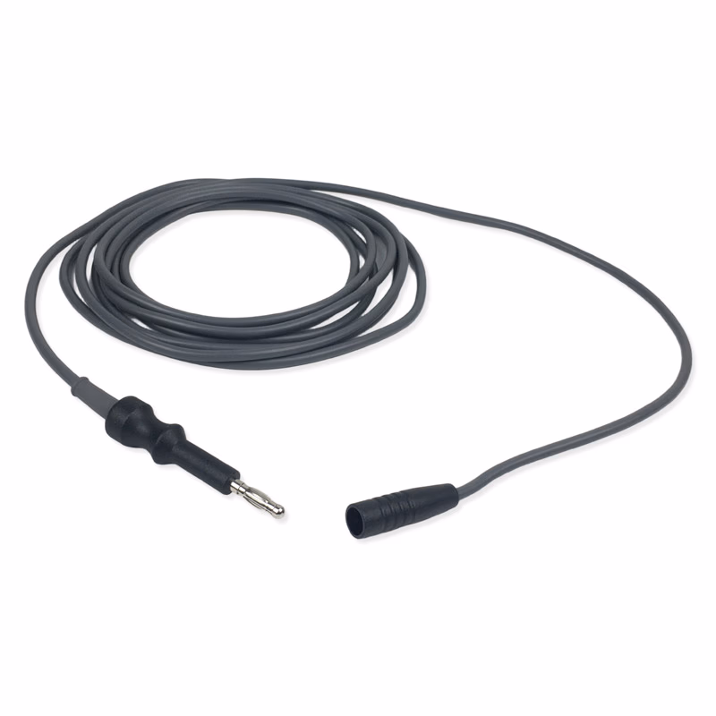 Compatible Storz 277 Unipolar High Frequency Cord Cable Banana 4.0MM to 8.0MM 3M Reusable, 1 Pc / Bag SKU: TNC-HFC03
