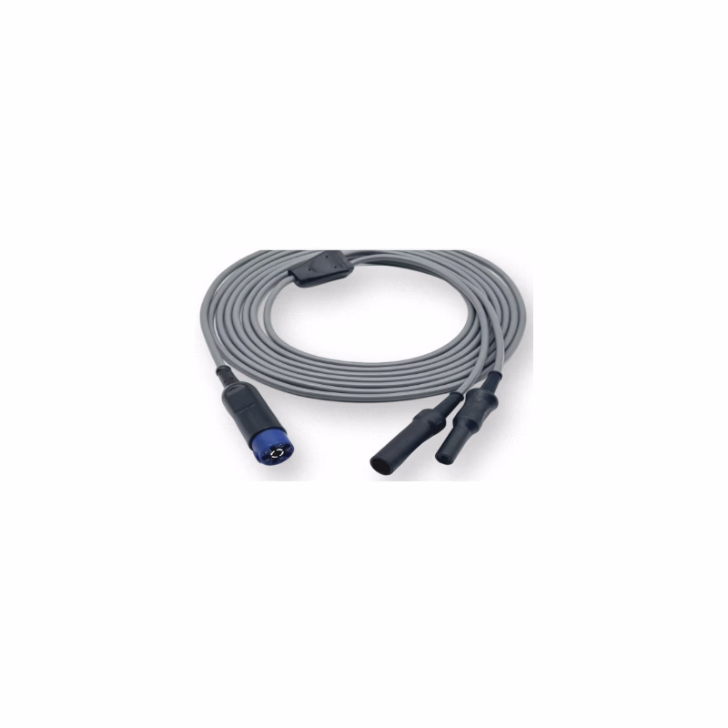 Compatible Bipolar silicon High Frequency Cable, 3m (comparable to ERBE 20196-119) Reusable,MF plug,for WOLF resectoscopes,1pc/bag SKU: TNC-HFC11