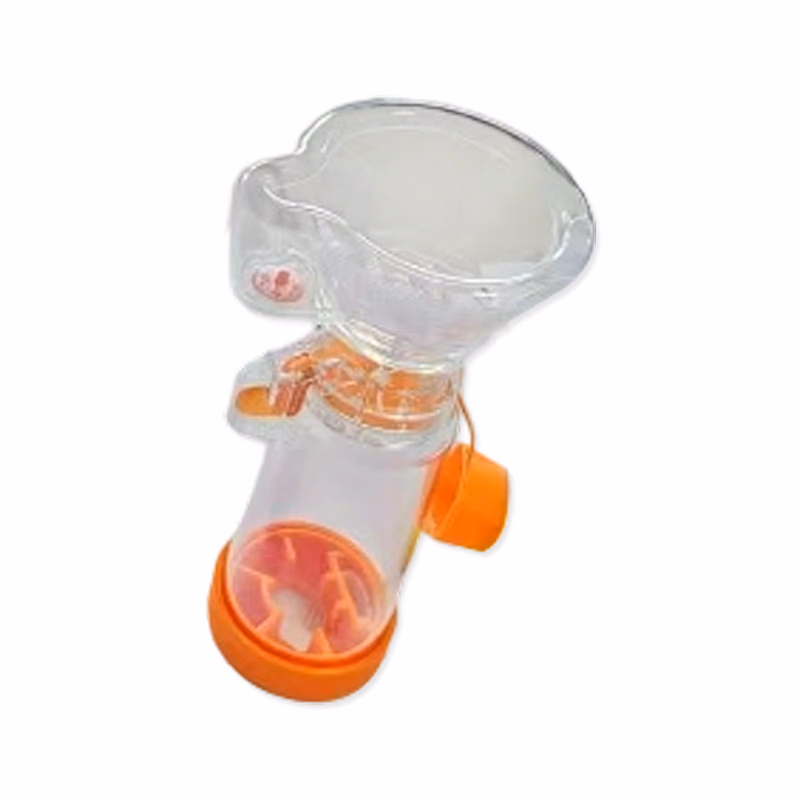 Orange Standerd Handheld Inhaler Spacer with Mask for Infant 175ML,anti-static, Orange, for Infant SKU: TNC-HSI