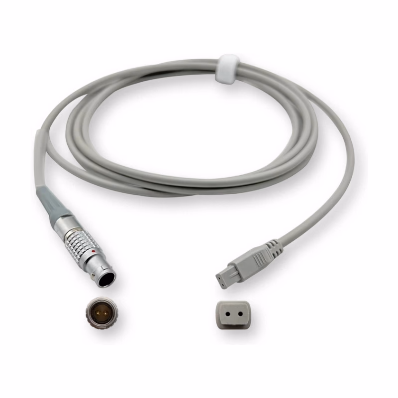 Compatible Nebulizer Cable,(comparable to GE 1505-5602-000) Reusable，1.8M SKU: TNC-NEC-02