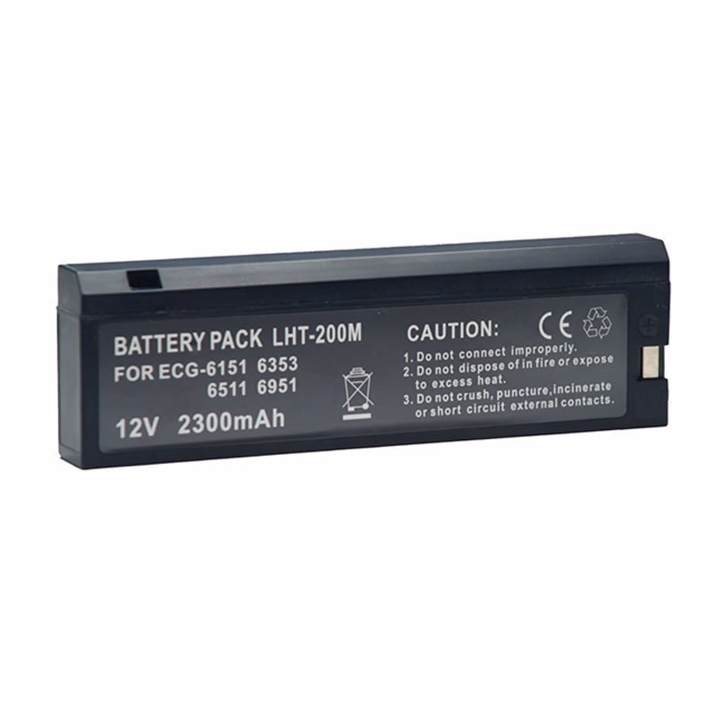 Compatible Sealed Lead Acid Battery, 12V, 2300mAh (comparable to Nihon Kohden FSB-2012K) for Nihon Kohden ECG-6000 Series, OEC-8110, TEC7100 TEC7200 series, ECG-8810P, OEC-8110T SKU: TNC-NK-BA023