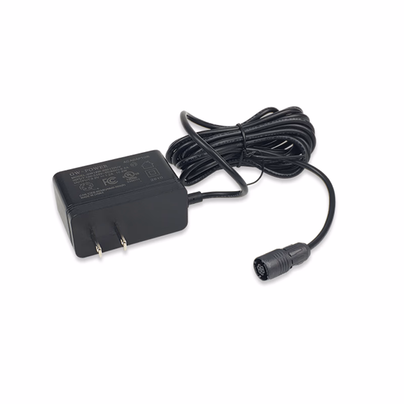Replacement Baxter Sigma Spectrum Infusion Pump AC Power Adaptor 35727, NO GROUND, Wall-Mount Type Input Voltage: AC 100-240V,0.75A,50/60Hz, Output: 9V DC, 1.2A, 10.8W, Round Cable Length:8ft SKU: TNC-PA002