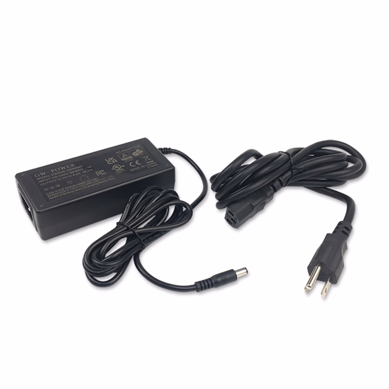 12V Compatible Newark Element 14 24T5117 Power Adapter w/Cord Input: 100-240Vac 50/60Hz, Output: 12V⎓4A, Packing List: 1x Power Supply Adapter Charger with 1x AC Cord SKU: TNC-PAPC011