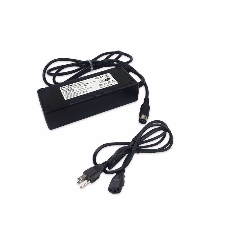 Compatible AC Adapter 801-2108-00049-01 for Mindray M5,M7 Portable Ultrasound, with a US Power Cord  Input: 100-240V 50/60Hz , Output: 12V 10A 120W，Desktop 8pin SKU: TNC-PAPC060US