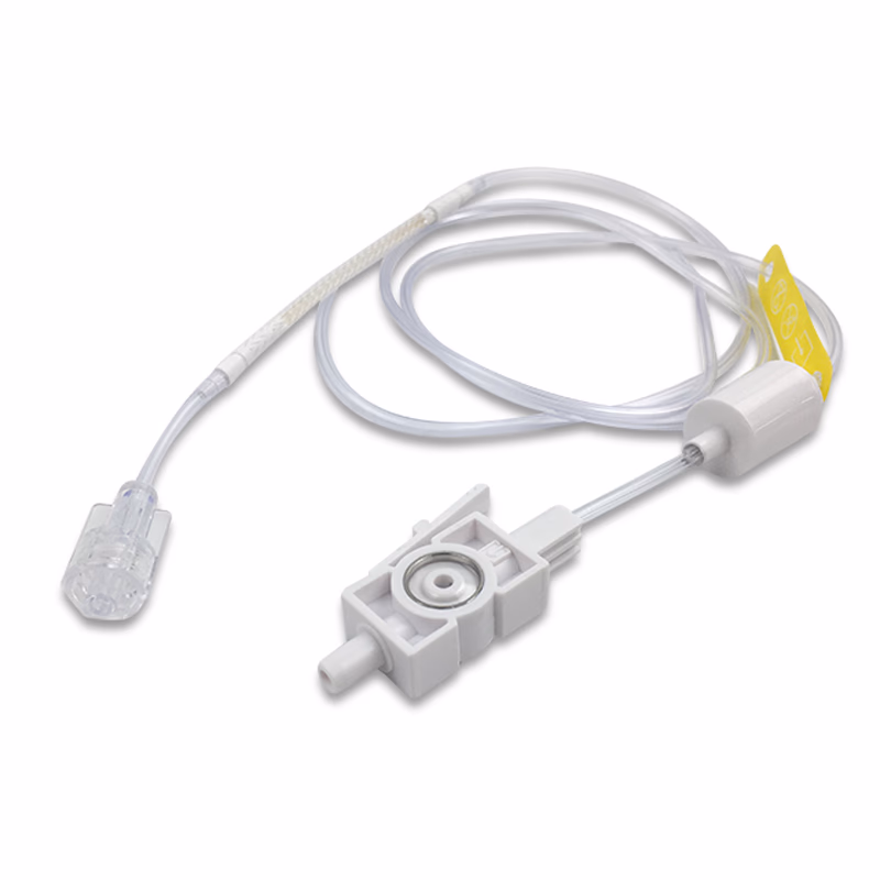 Compatible CO2 Sample Line H with Male L (comparable to Philips M2777A) Sidestream LoFlo EtCO₂ Sample Line H with Male Luer and Nafion, Long term, Humidified, 2.5m SKU: TNC-SL015