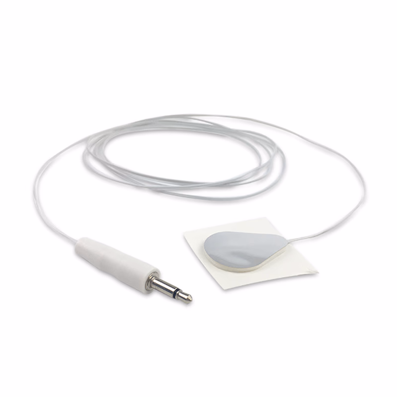 Compatible General Skin Surface 10K R Temperature Probe 1.5m (comparable to Ohmeda 6600-0208-700 (OEM sells as box of 10)) Disposable SKU: TSD-OHA-GS15
