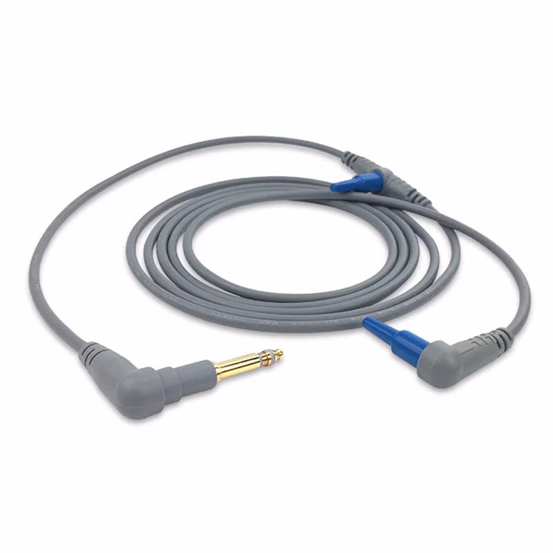Compatible Temperature/Flow Probe, Dual Airway, 1.6m (comparable to Fisher & Paykel 900MR568) Banana Plug, Diameter 4mm SKU: TSF-FP02-16