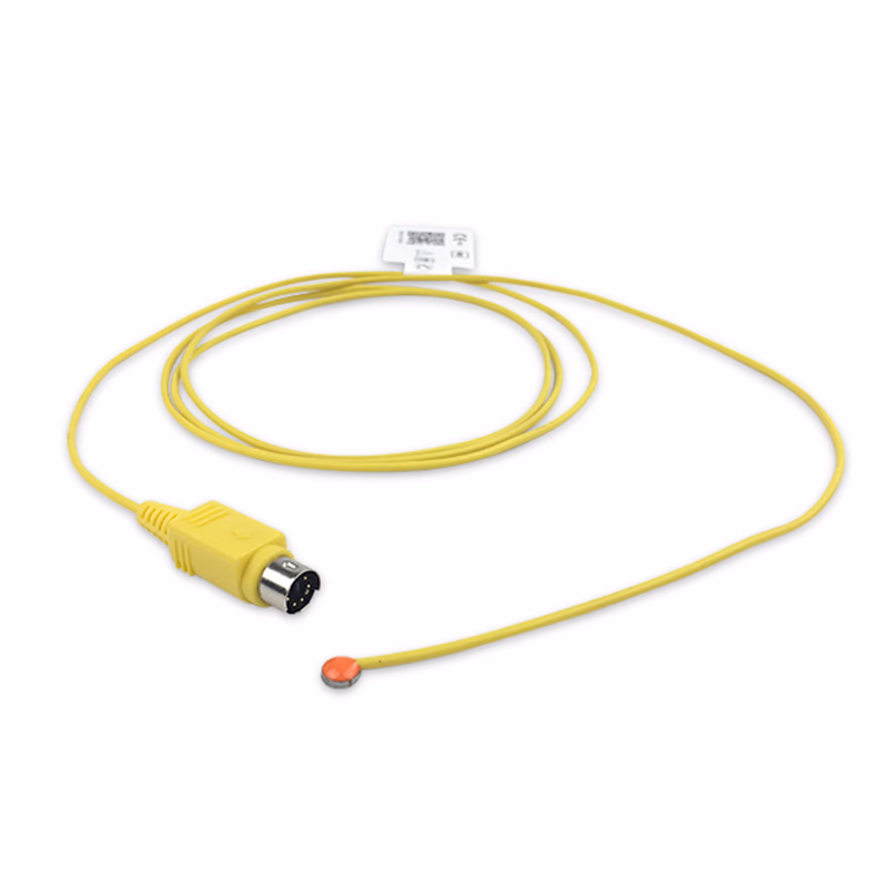 Compatible Pediatric/Neonate Skin Surface Temperature Probe 1.5m (comparable to Atom 10-2000R) Reusable, 6.0mm Probe Disc SKU: TS-AT-PS15