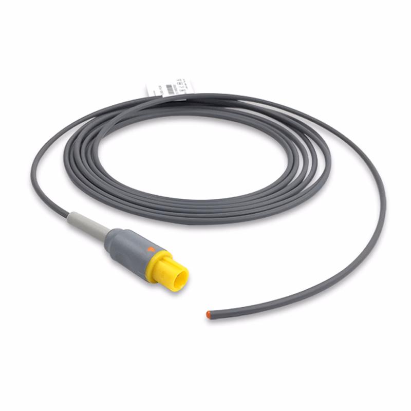 Compatible Pediatric Skin Surface 10K R Temperature Probe 3.0m (comparable to Comen 040-000386-00) Reusable, 3.2mm Probe Tip SKU: TS-CM01-PG30
