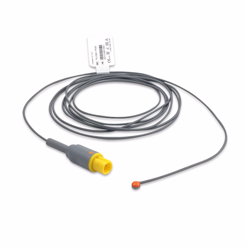 Compatible Pediatric/Neonate Skin Surface 10K R Temperature Probe 3.0m (comparable to Comen 040-000387-00) Reusable, 6.0mm Probe Disc SKU: TS-CM01-PS30