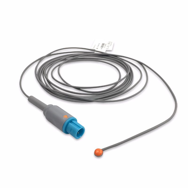Compatible Pediatric/Neonate Skin Surface Temperature Probe 3.0m (comparable to Comen 040-000846-00) Reusable, 6.0mm Probe Disc SKU: TS-CM02-PS30