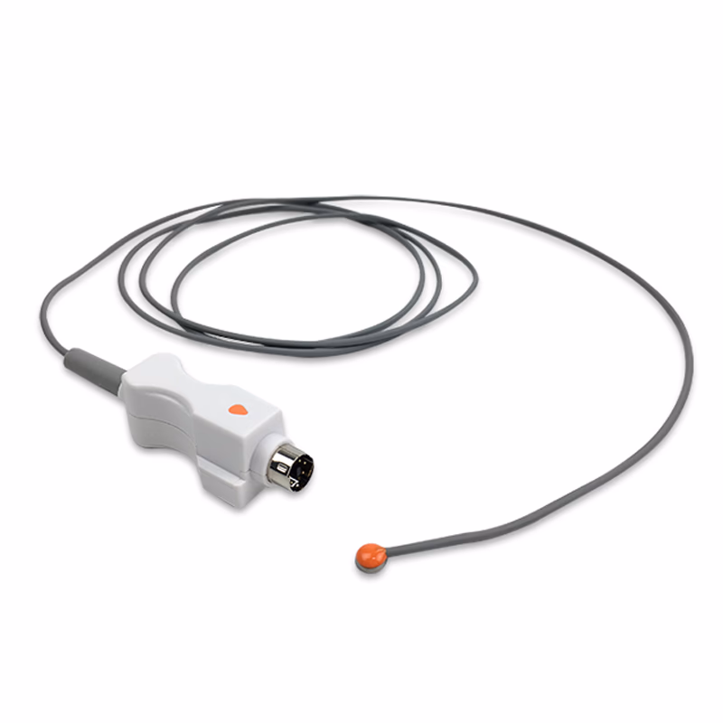 Compatible Pediatric/Neonate Skin Surface 2R x 8.98K Temperature Probe 1.5m (comparable to Draeger MU12533) Reusable, 6.0mm Probe Disc SKU: TS-DGA-PS15