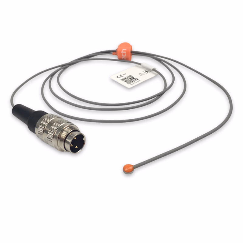 Compatible Pediatric/Neonate Skin Surface Temperature Probe 1.5m (comparable to FANEM 092.059.600) Reusable, 6.0mm Probe Disc SKU: TS-FA-PS15