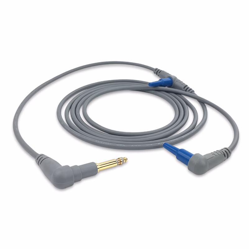 Compatible Dual Airway Temperature Probe, Right Angle (comparable to Fisher & Paykel 900MR569) for MR700 series Humidifiers, 1.5m SKU: TS-FP02-15