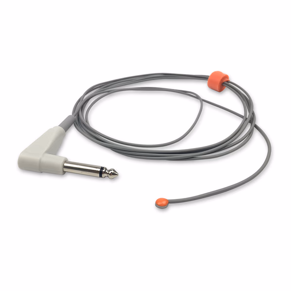 Compatible Pediatric/Neonate Skin Surface 400 Series Temperature Probe 3.0m (comparable to YSI 427) Reusable, 6.0mm Probe Disc SKU: TS-Y400-PS30