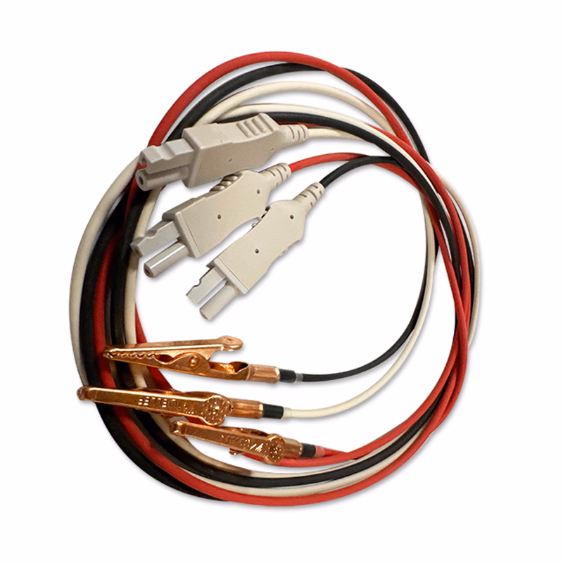 New Original 3-Lead ECG Wires, SHIELDED", 40" - Smiths Medical V3110TLS ECG Wires, 3- lead 40 shielded SKU: V3110TLS