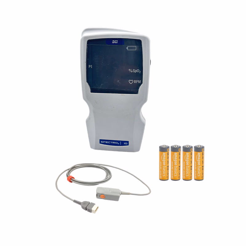 Refurbished Handheld Pulse Oximeter with New Accessory - BCI WW1000EN new compatible finger clip sensor SKU: WW1000EN-R-01