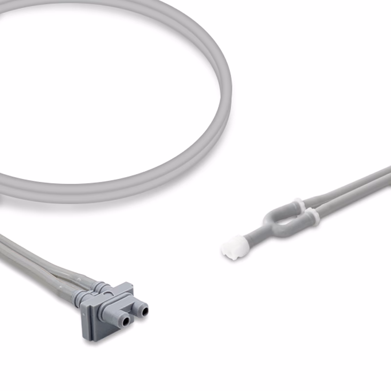 Compatible Adult/Pediatric 2-Tubes BP Air Hose, 1.5m (comparable to Nihon Kohden YN-100T, use with: 1-Tube Male Submin Cuff) SKU: BPH-AD15-23-S11