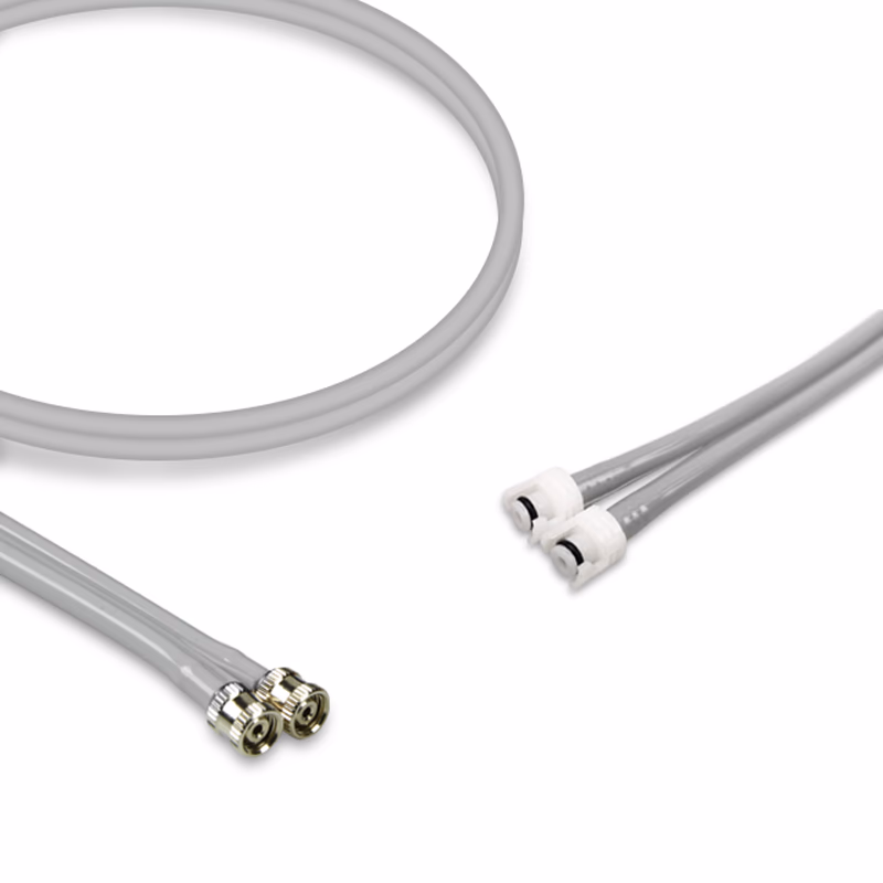 Compatible Adult/Pediatric 2-Tubes BP Air Hose, 2.5m (for use with Invivo, use with: 2-Tube Female Submin Cuff)  SKU: BPH-AD25-09M-10