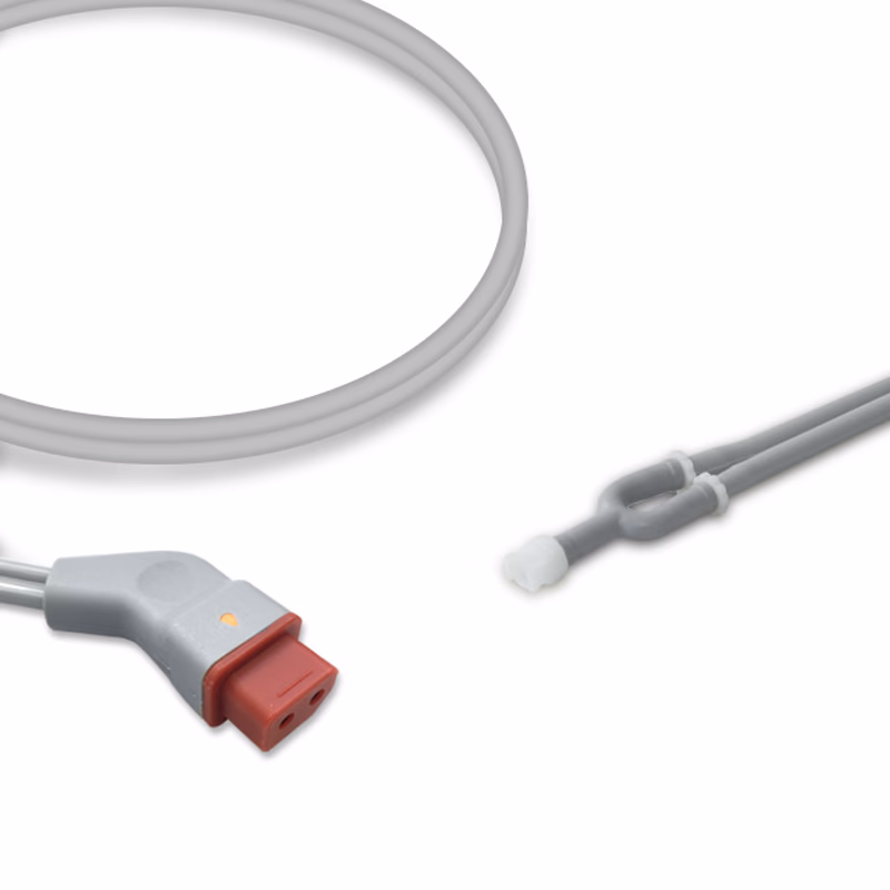 Compatible Adult/Pediatric 2-Tubes BP Air Hose, 2.5m (comparable to Nihon Kohden YN-901P(2.5m), use with: 1-Tube Male Submin Cuff) SKU: BPH-AD25-15A-S11