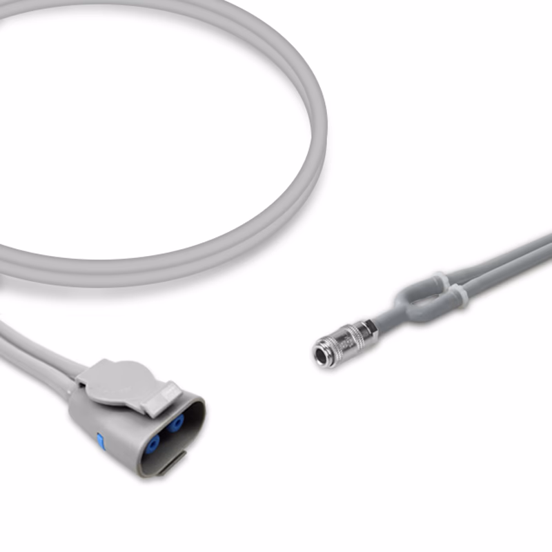 Compatible Adult/Pediatric 2-Tubes BP Air Hose, 2.5m (for use with GE Healthcare, use with: 1-Tube Bayonet Cuff)  SKU: BPH-AD25-16-S02M