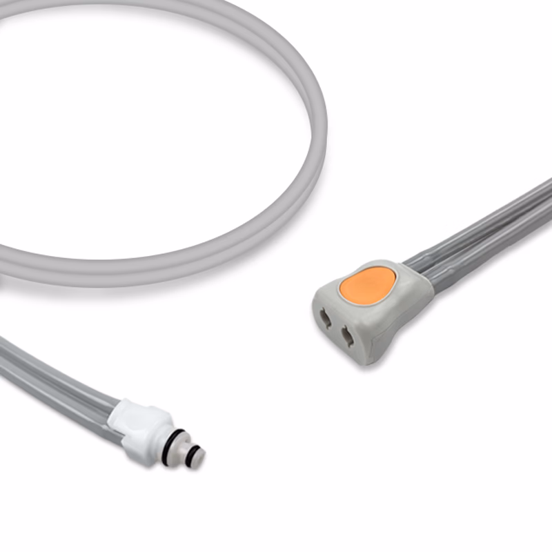Compatible Adult/Pediatric 2-Tubes BP Air Hose, 3.6m (comparable to Datex Ohmeda 877235, use with: 2-Tube DINACLICK Cuff) SKU: BPH-AD36-13-32