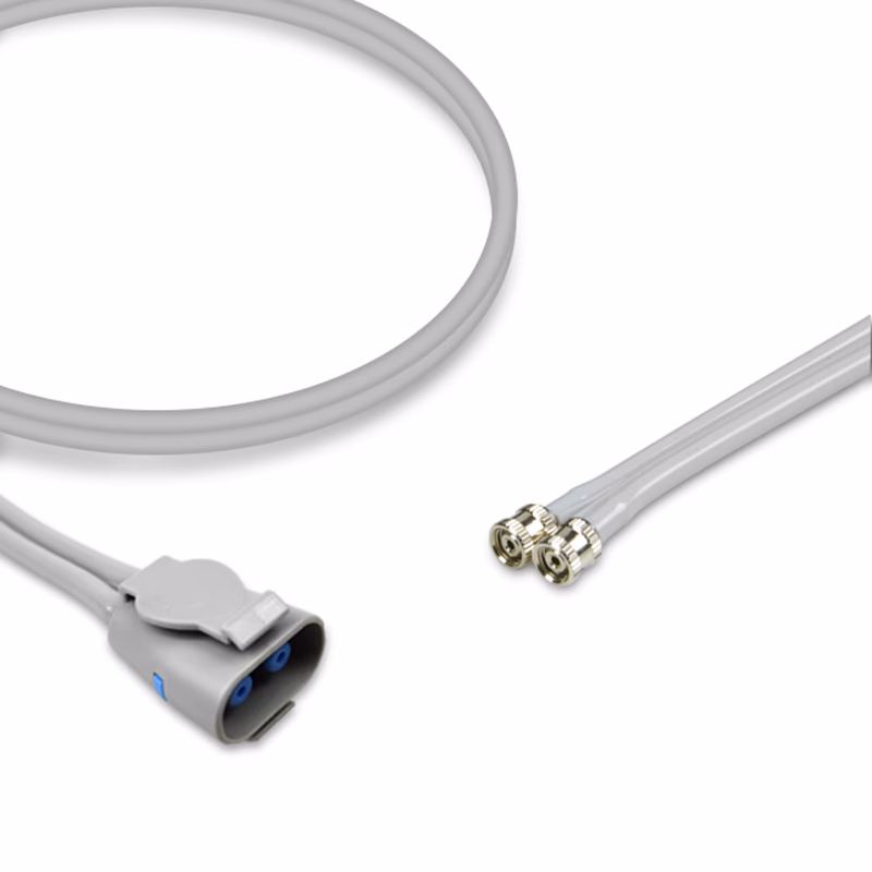 Compatible Adult/Pediatric 2-Tubes BP Air Hose, 3.6m (comparable to GE Healthcare 107365, use with: 2-Tube Screw Cuff)  SKU: BPH-AD36-16-09M