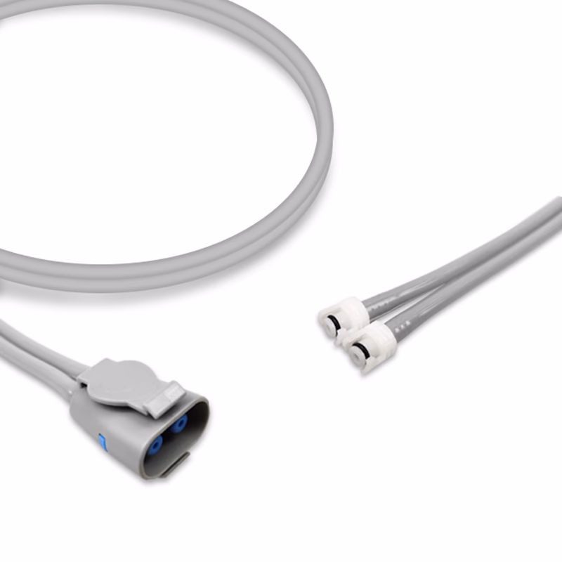 Compatible Adult/Pediatric 2-Tubes BP Air Hose, 3.6m (comparable to GE Healthcare 107363, use with: 2-Tube Female Submin Cuff) SKU: BPH-AD36-16-10