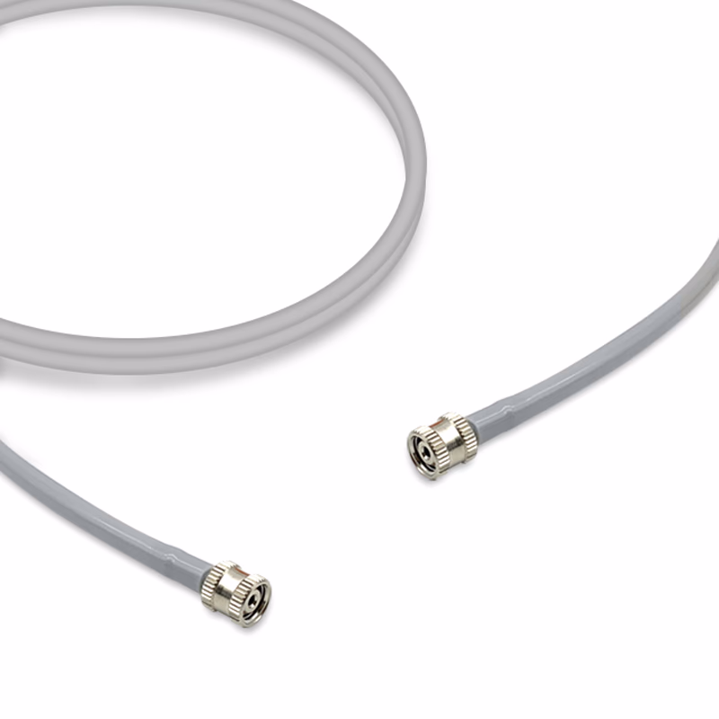 Compatible Adult/Pediatric 1-Tube BP Air Hoses and Adapter, 2.5m (with: Female Threaded, use with: 1-Tube Screw Cuff) 1 Pc / Bag SKU: BPH-AS25-09M-09M
