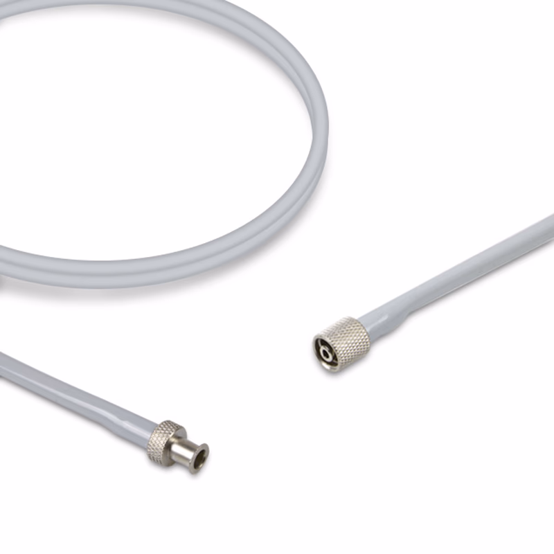 Compatible Adult/Pediatric 1-Tube BP Air Hose, 2.5m (comparable to Colin HEM CR23, use with: 1-Tube Male Lock Luer Cuff)  SKU: BPH-AS25-19-20
