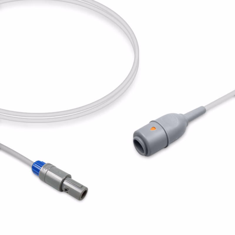 Compatible IBP Adapter Cable (for use with Criticare/CSI, used with Edwards, Transducer) Reusable, 4.0m SKU: IBP-CSI-EW40