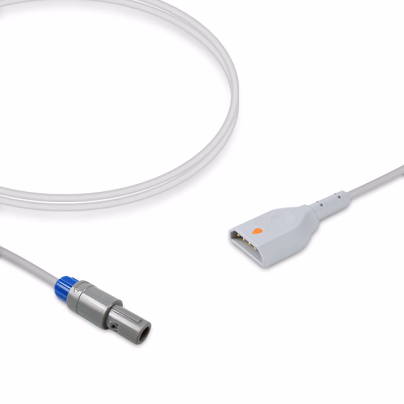 Compatible IBP Adapter Cable (for use with Criticare/CSI, used with PVB, Transducer) Reusable, 4.0m SKU: IBP-CSI-PVB40