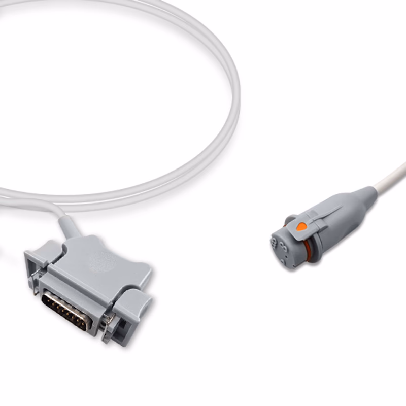 Compatible IBP Adapter Cable (for use with Siemens, used with B.D., Transducer) Reusable, 4.0m SKU: IBP-DGD-BD40