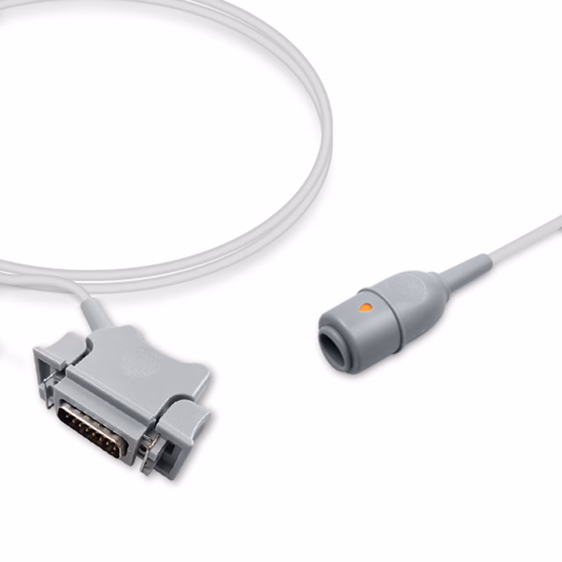 Compatible IBP Adapter Cable (for use with Siemens, used with Edwards, Transducer) Reusable, 4.0m SKU: IBP-DGD-EW40