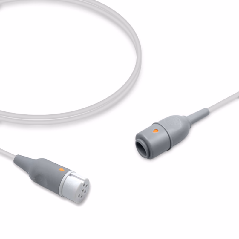 Compatible IBP Adapter Cable (for use with Datascope, used with Edwards, Transducer) Reusable, 4.0m SKU: IBP-DT-EW40
