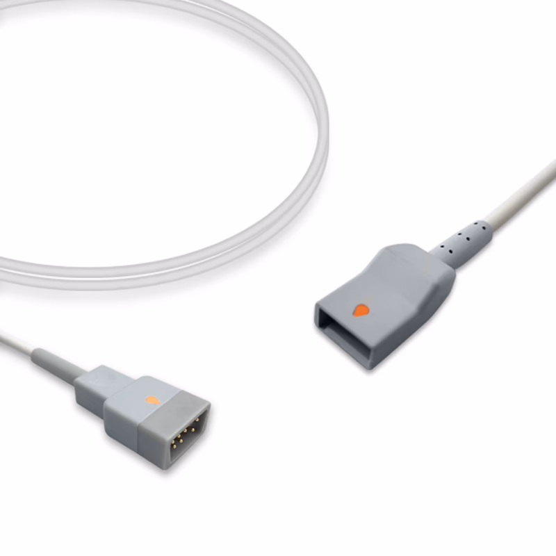 Compatible IBP Adapter Cable (for use with Feas, used with Utah, Transducer) Reusable, 4.0m SKU: IBP-FS-UT40